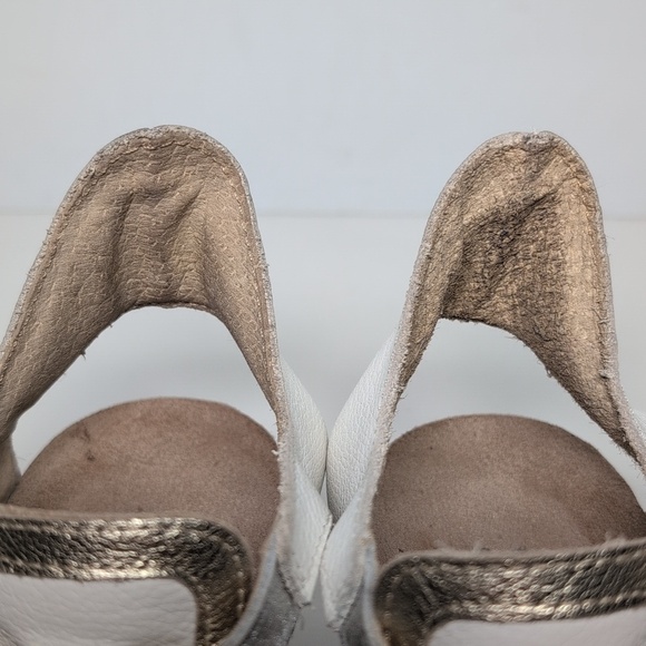 Naot Fiona white wedge sandals womans size 4-4.5 EU 35 - Picture 14 of 16